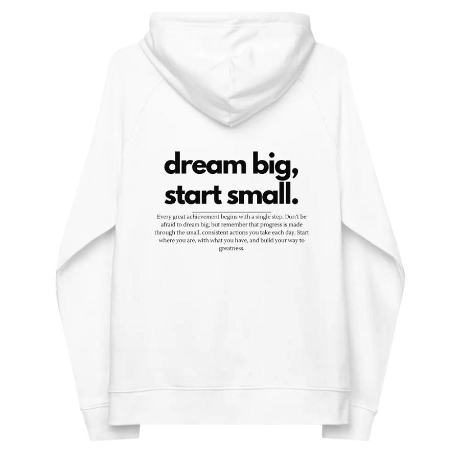 Dream Big Start Small Hoodie product image (1)