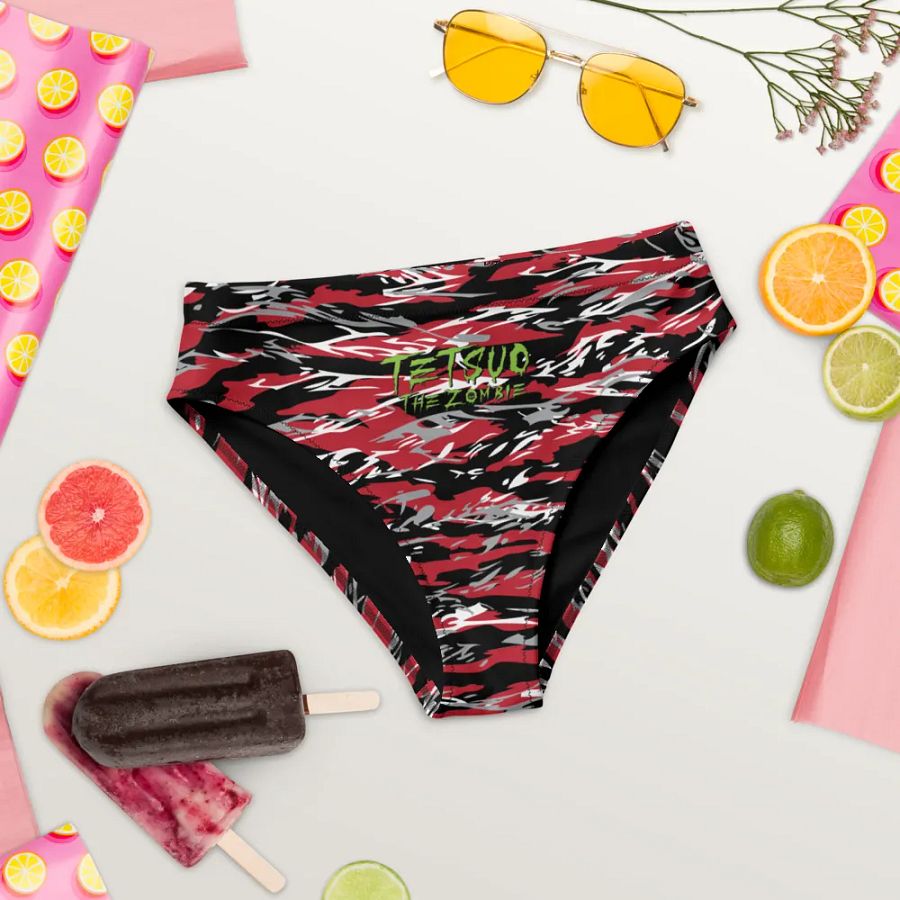 Blood Camo High Waisted Bikini Bottom product image (12)