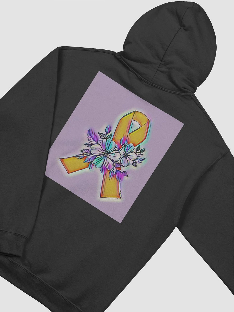 purple flower ribbon hoodie product image (28)