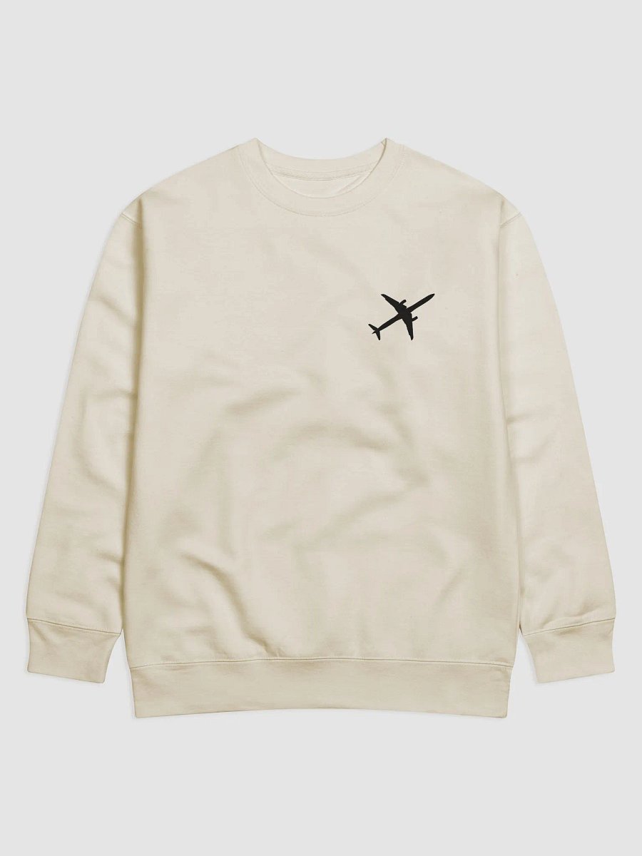 Airplane Silhouette Premium Sweatshirt product image (1)