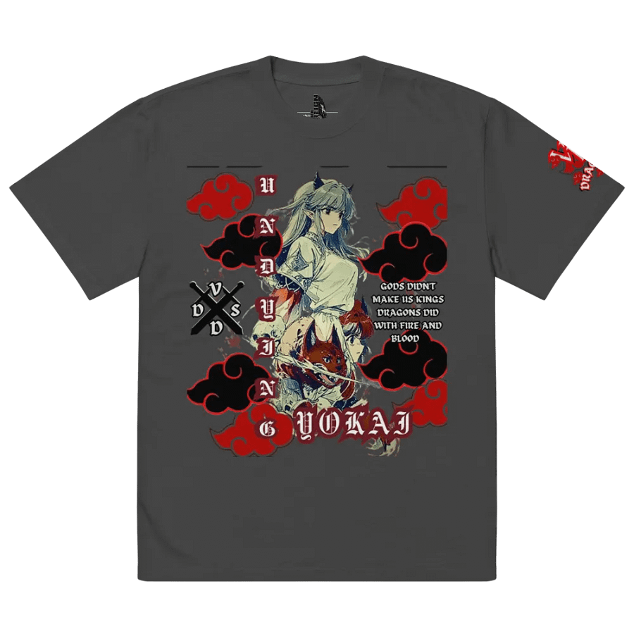 UNDYING YOKAI OVERSIZED TEE product image (10)