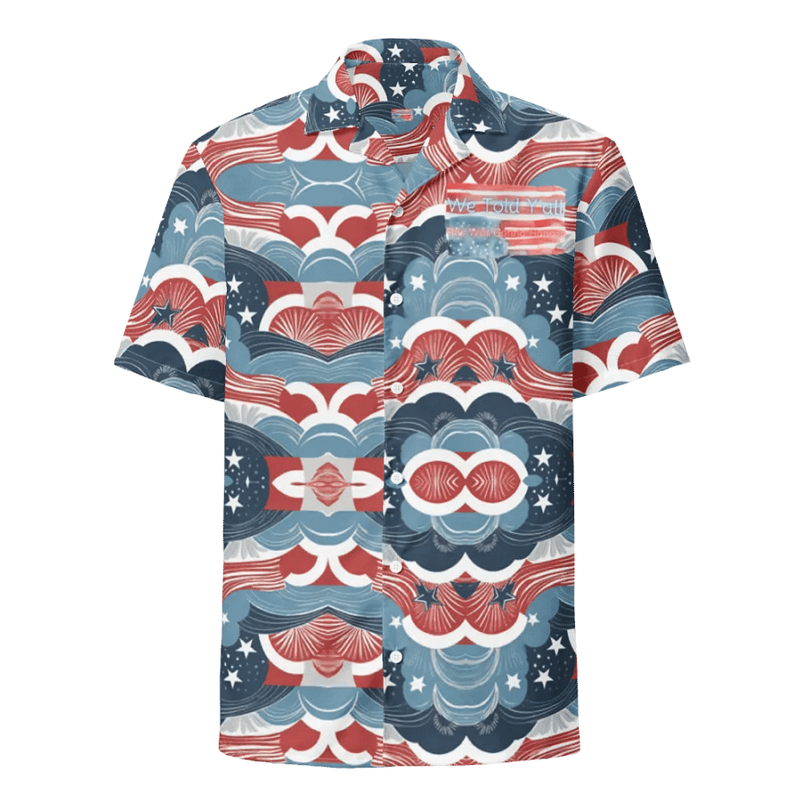 Resistors, We Told Y'all , Patterned Button Up product image (1)