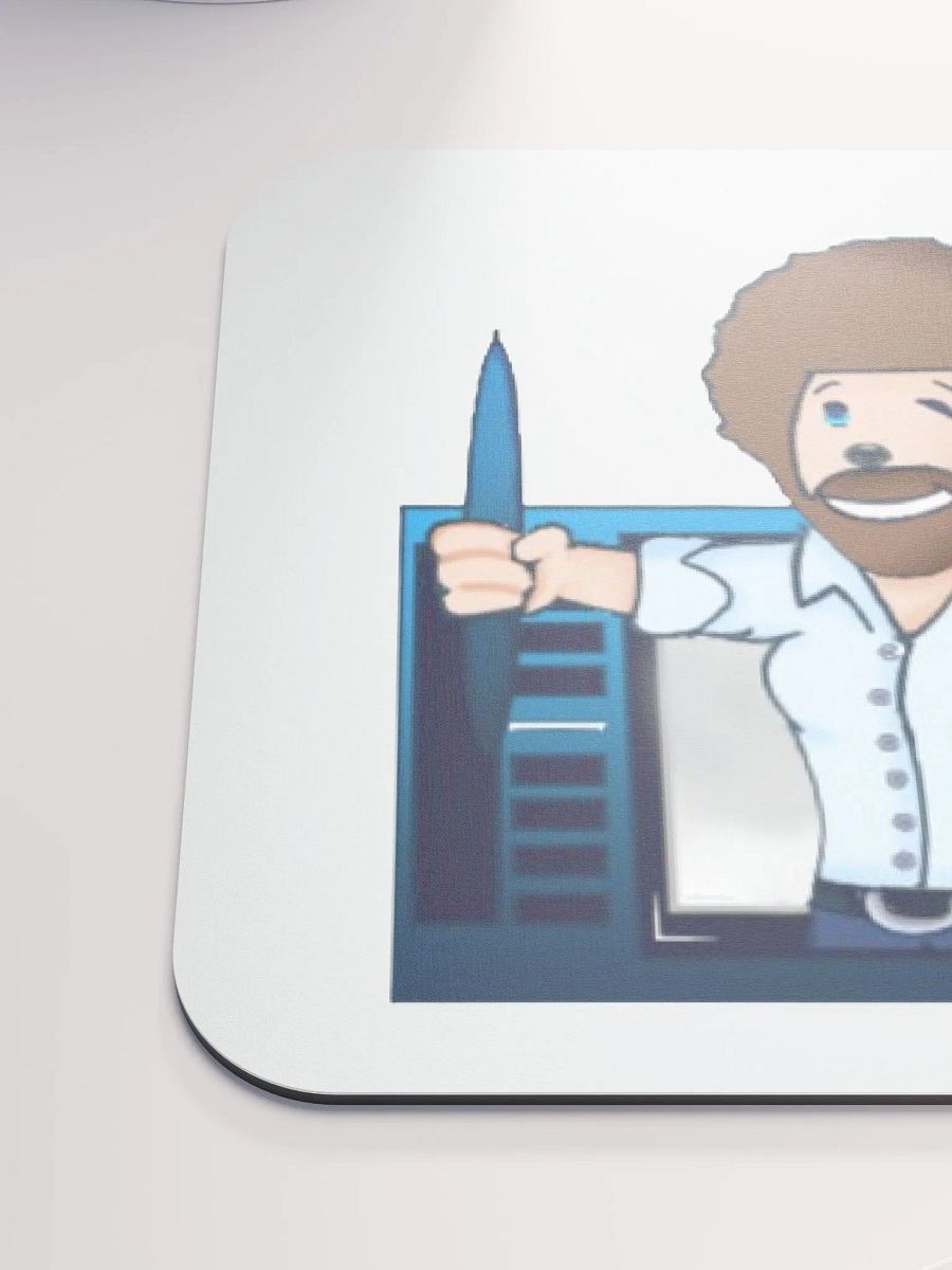 Boob Ross Mouse Pad product image (6)