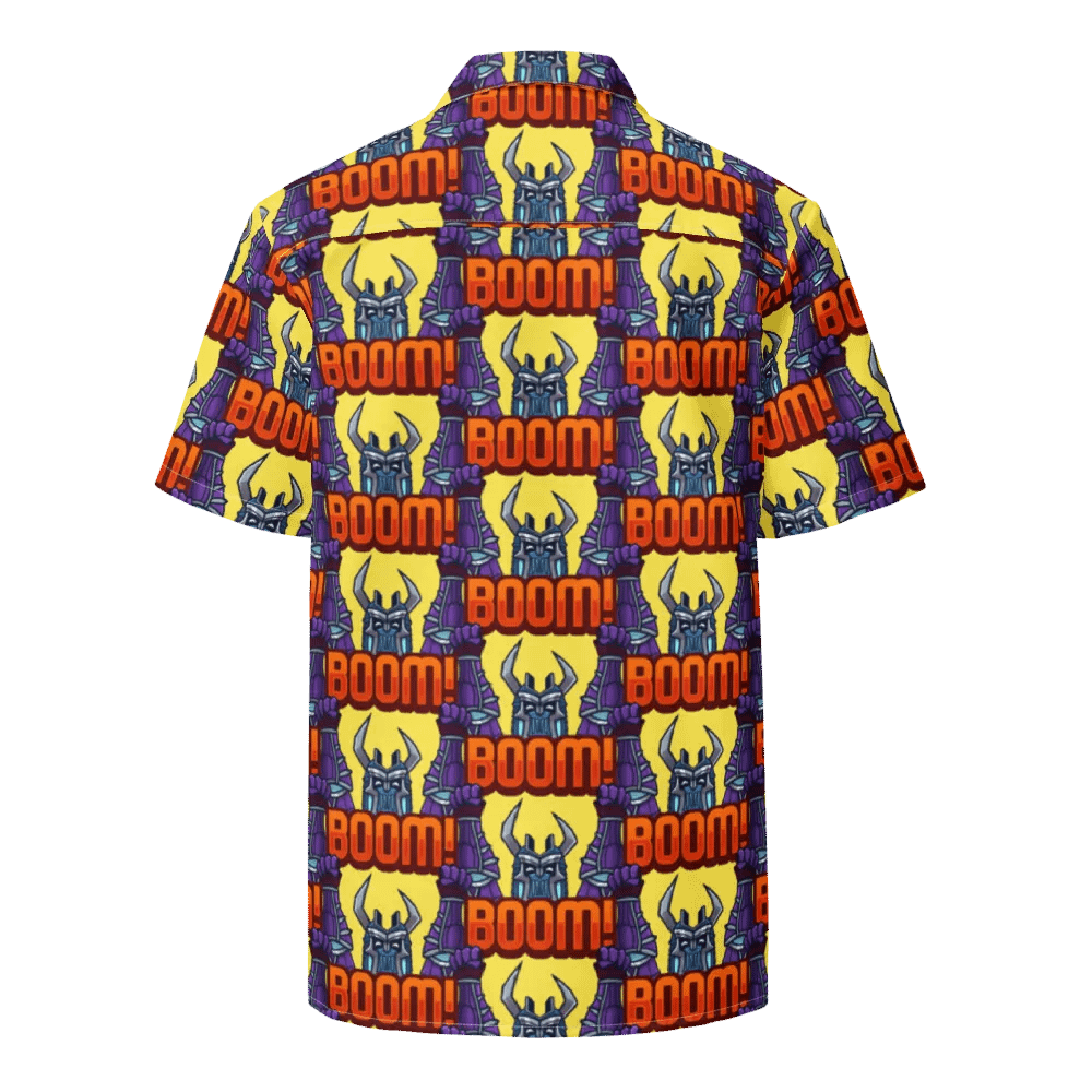 Straightedge Monster BOOM! Hawaiian Tee product image (8)