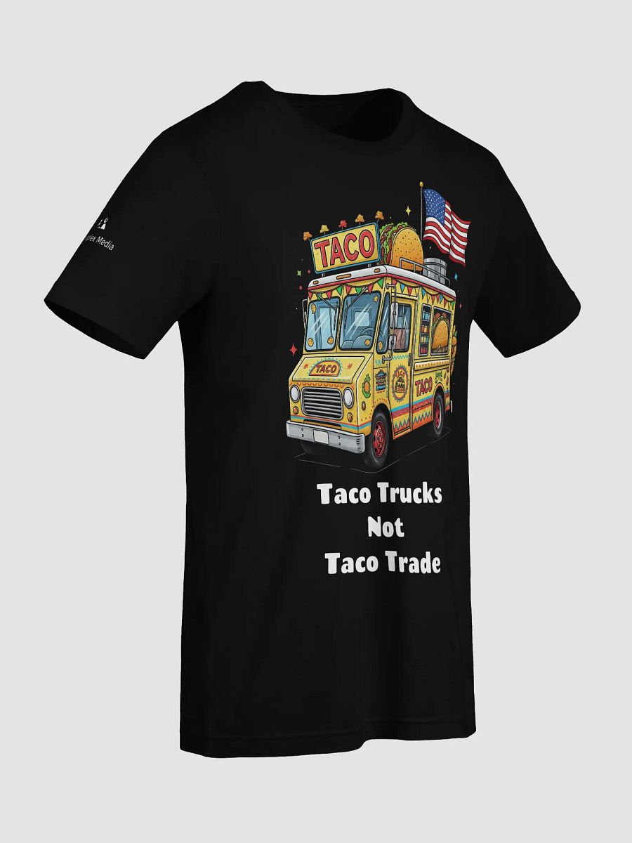 Taco Trucks Not Taco Trade Tee - Black product image (9)
