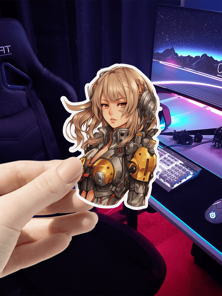 Mecha-Suit Babe 02 Sticker product image (1)