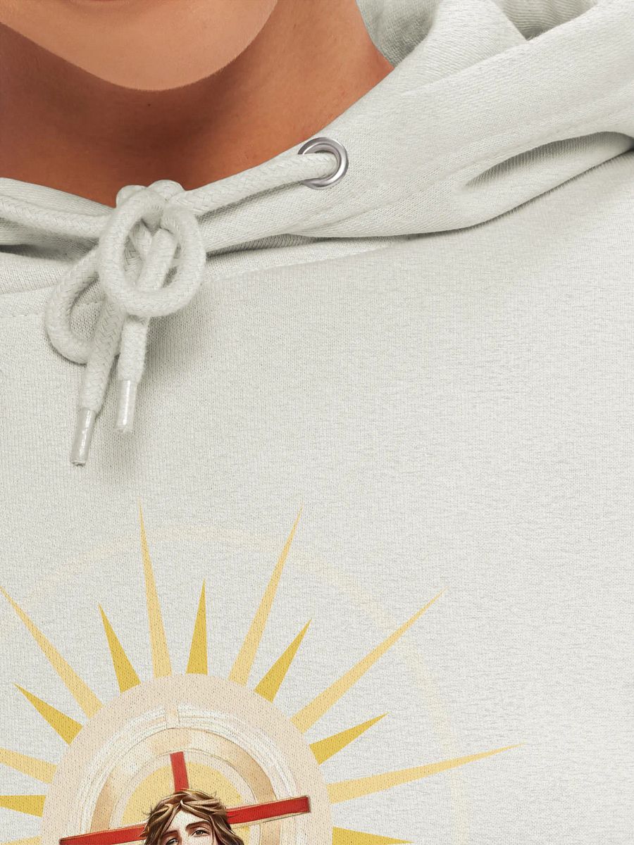 Truth is his delight Hoodie - Oatmeal Heather color product image (7)