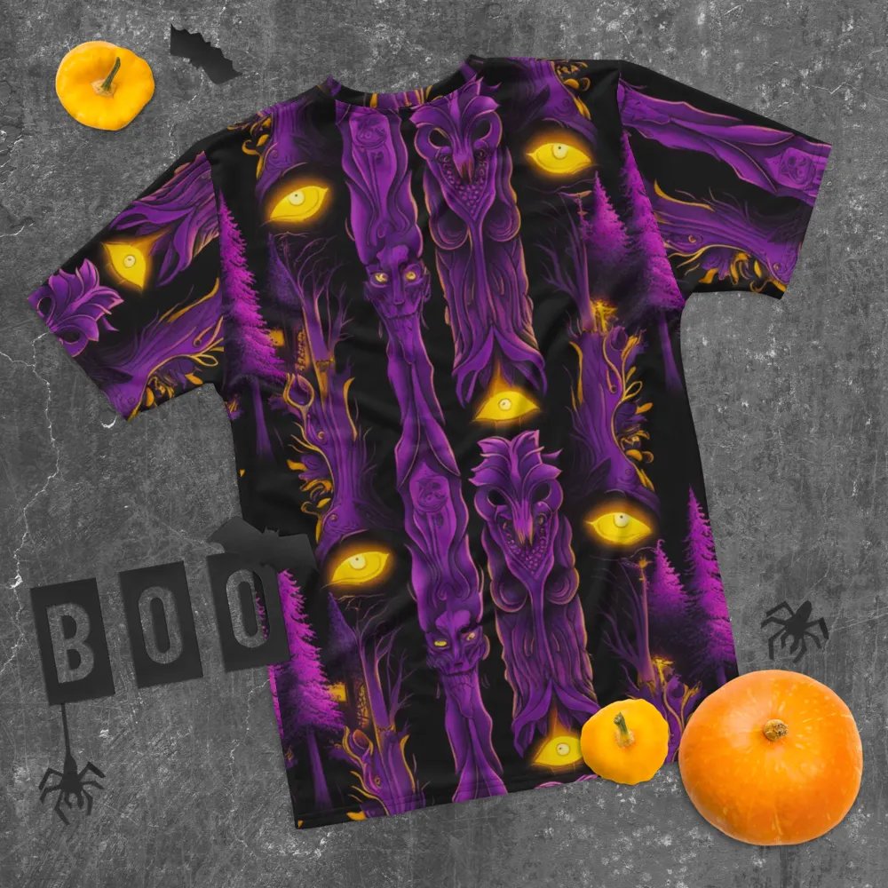 Haunted Forest Glowing Eyes T Shirt product image (11)