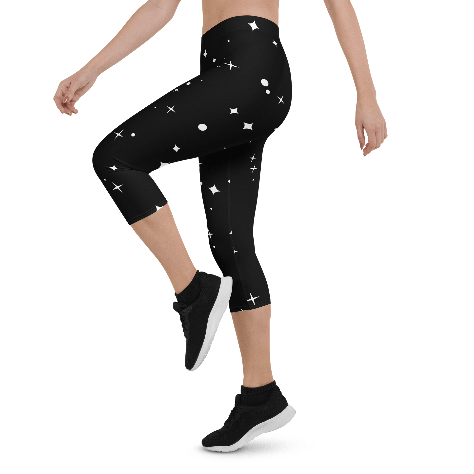 Femininity Approved All-Over Capri Leggings product image (4)