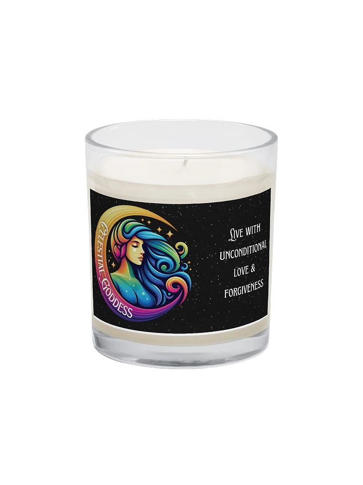 Celestial Crescent Moon Soy Wax Candle product image (1)