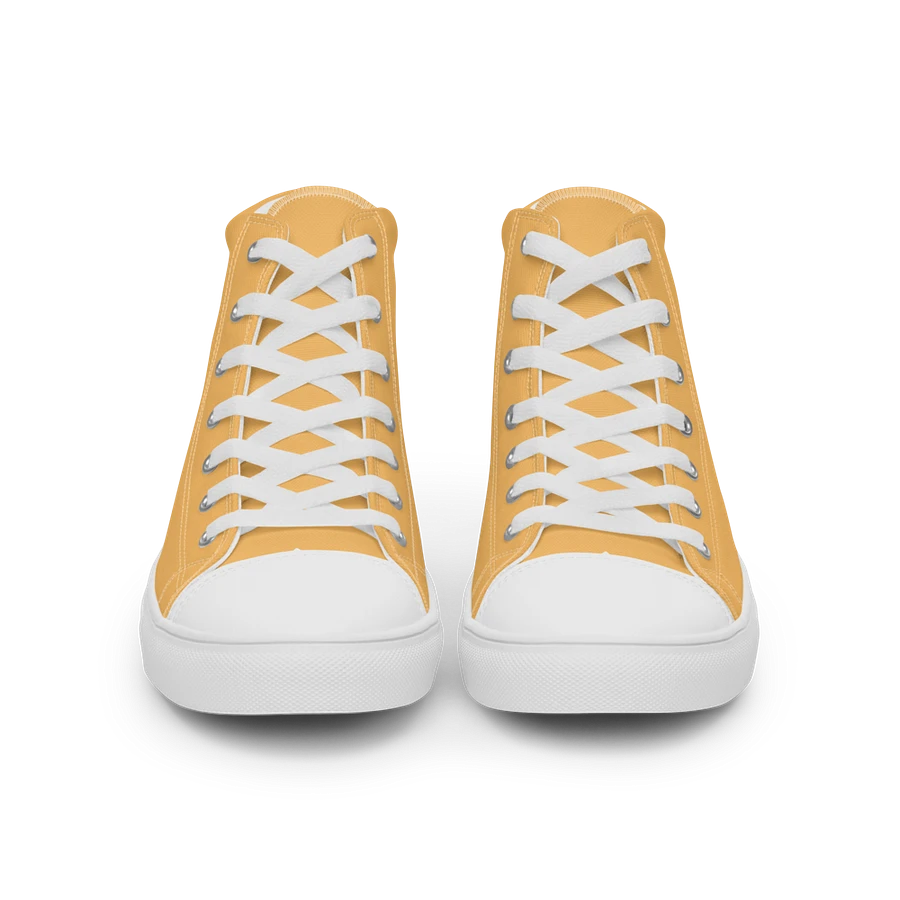 Pastel Orange and White Flower Sneakers product image (41)
