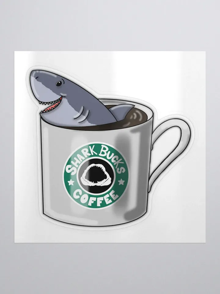 Shark Bucks single Sticker product image (2)