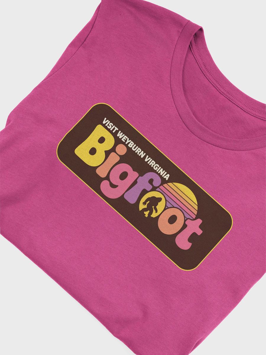 Bigfoot Silhouette Sunset T-Shirt product image (3)