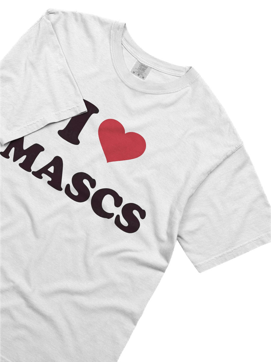 I Love Mascs T-shirt product image (3)