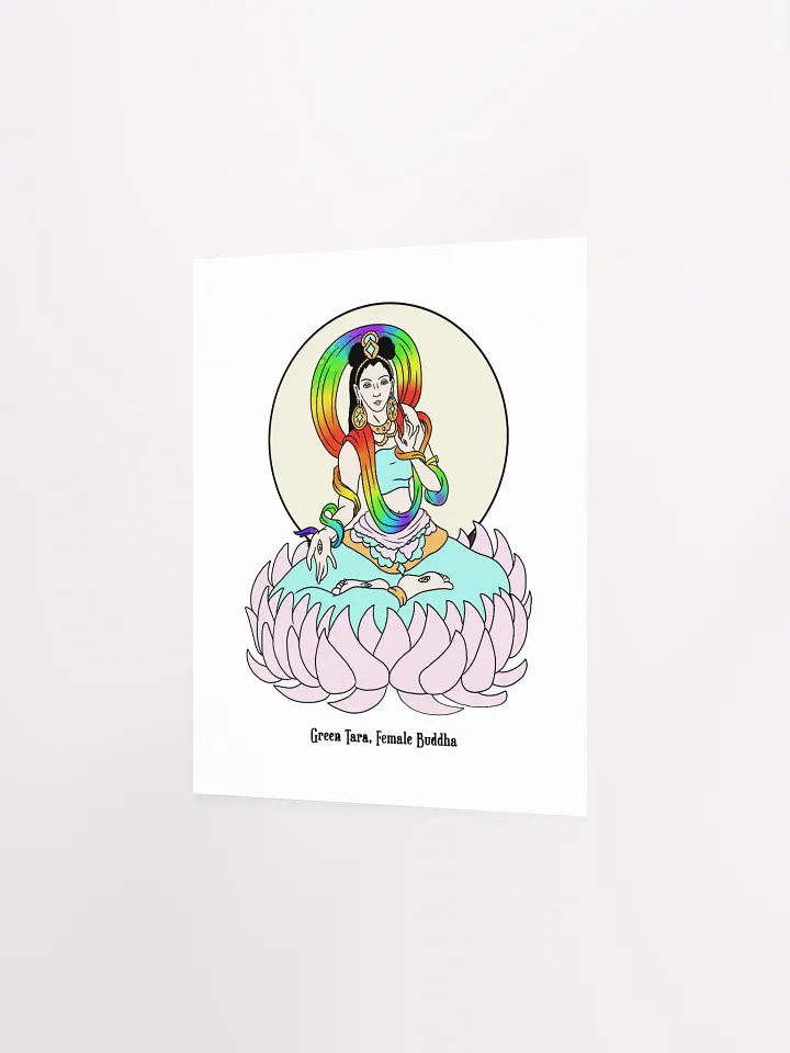 Green Tara 8x10 Print product image (2)