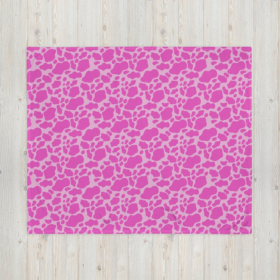 Pink Cow Skin Blanket product image (6)