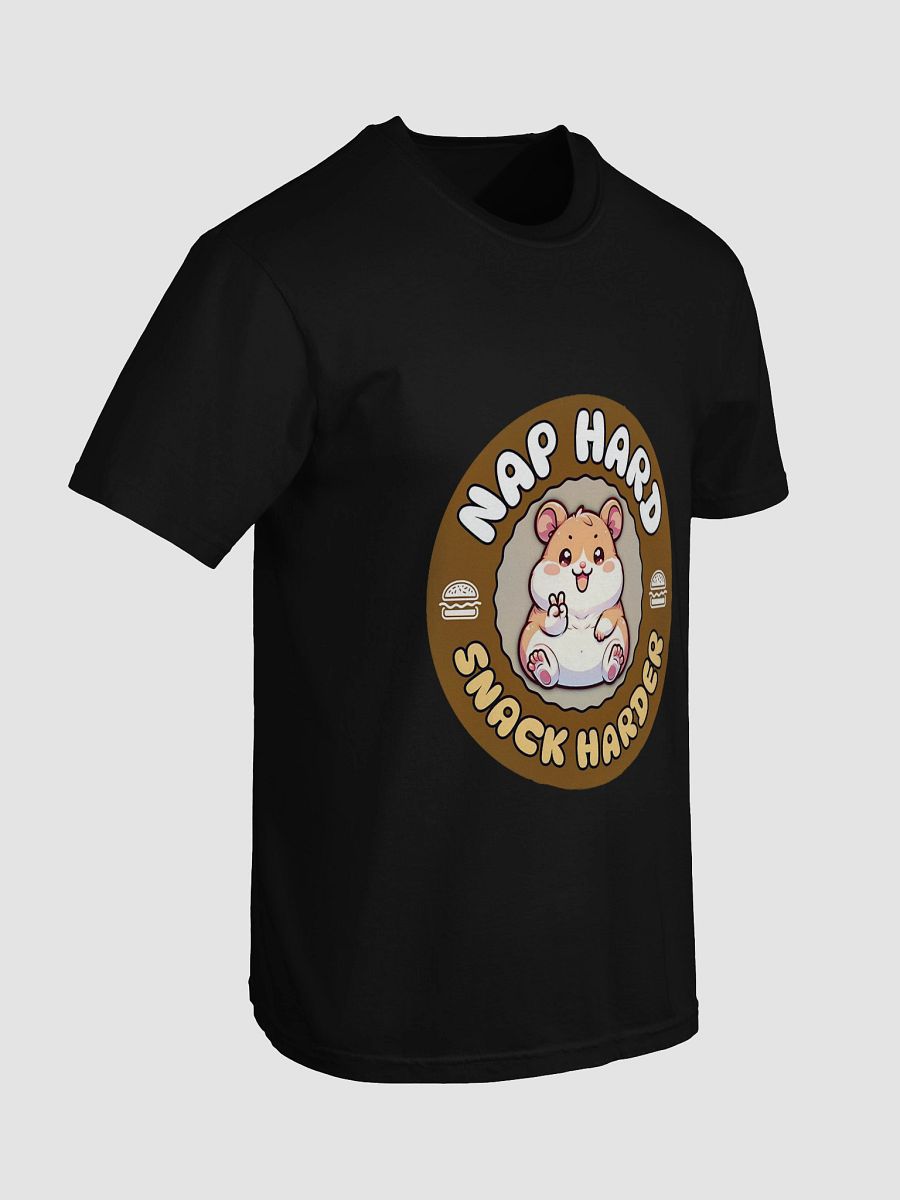 Nap Hard Snack Harder Hamster T-Shirt product image (7)