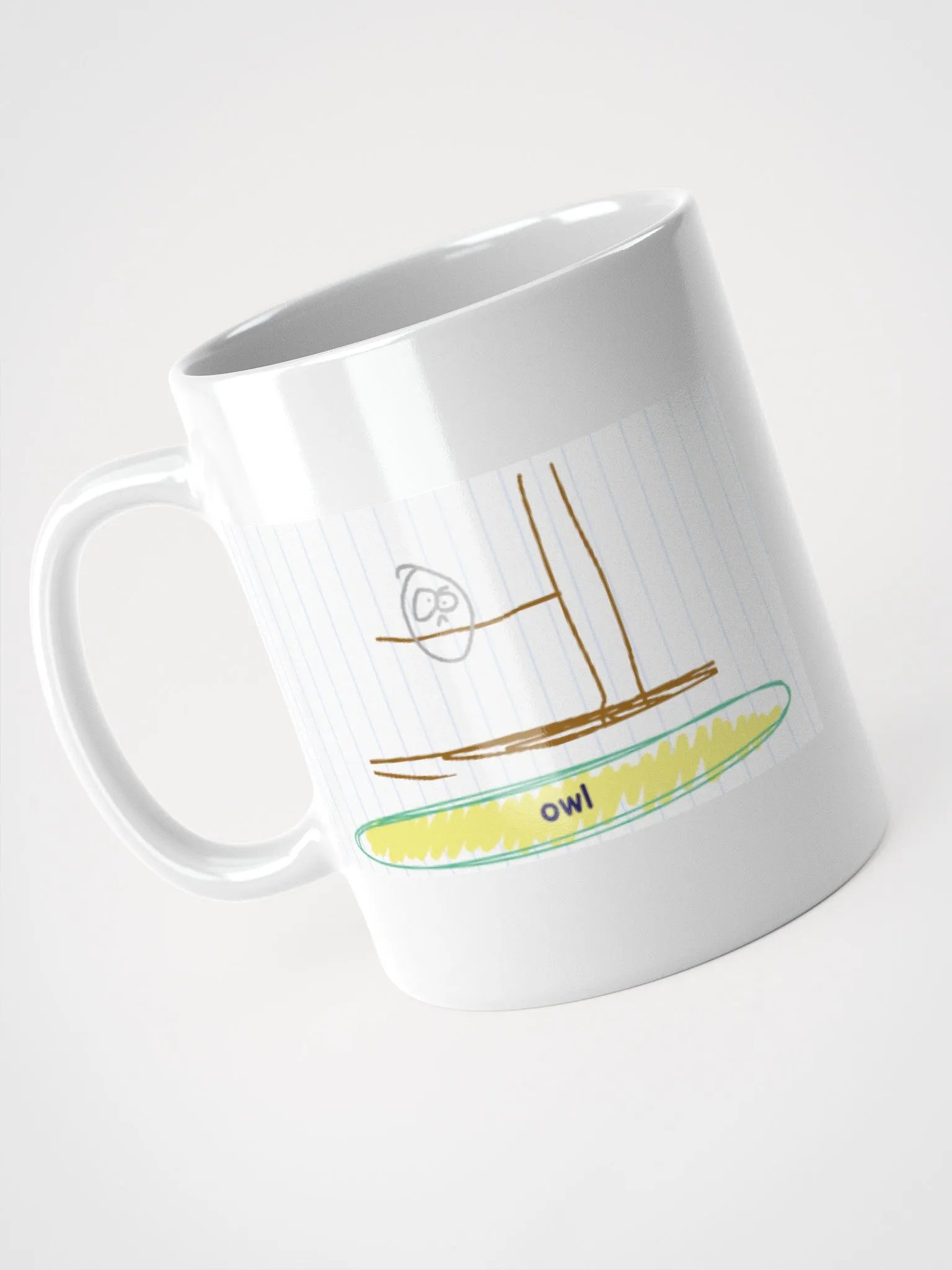 Owl mug product image (3)
