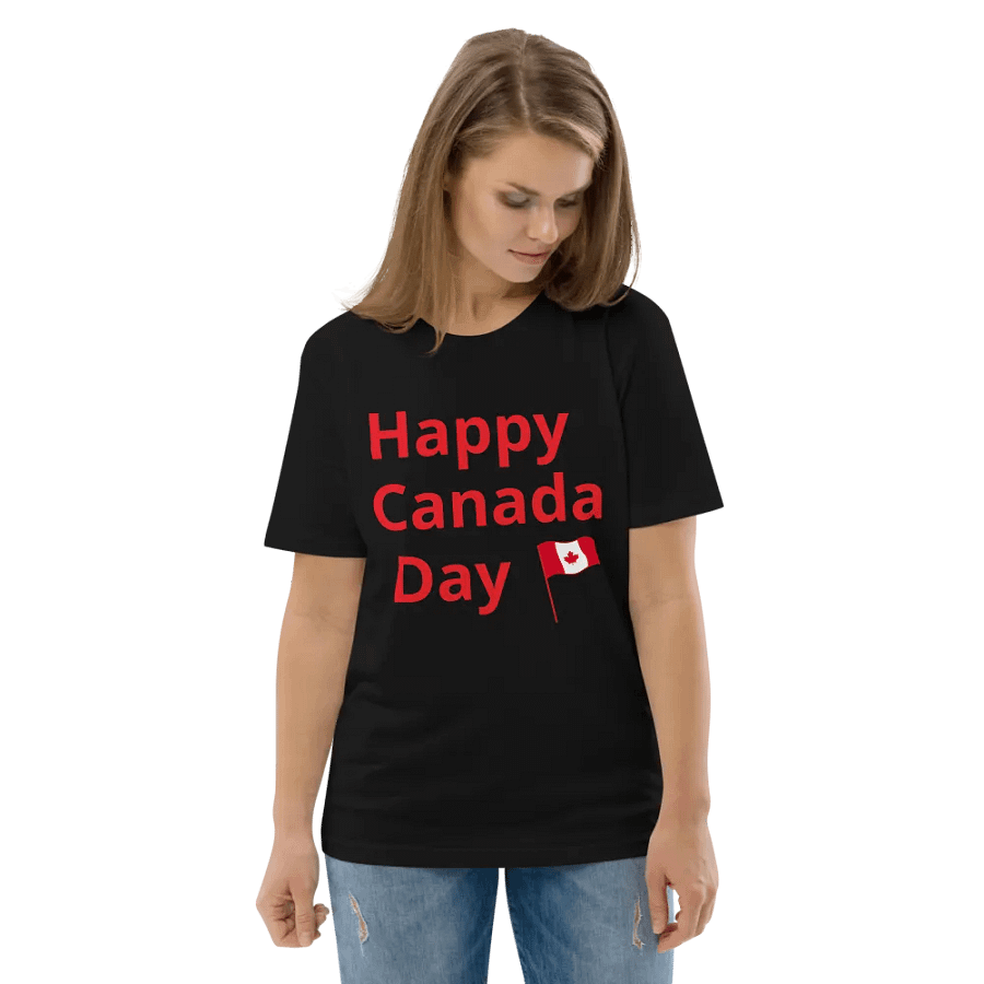 Happy Canada Day Celebration Organic Tee product image (13)