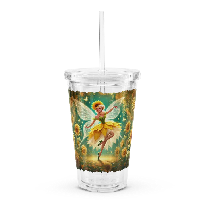 Sunflower Fairy Double Wall Tumbler product image (1)