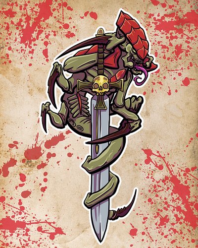 Amongst the most terrifying of the Tyranid organisms is the Raveners. Terrors lurking below the surface in tunnels of their o...