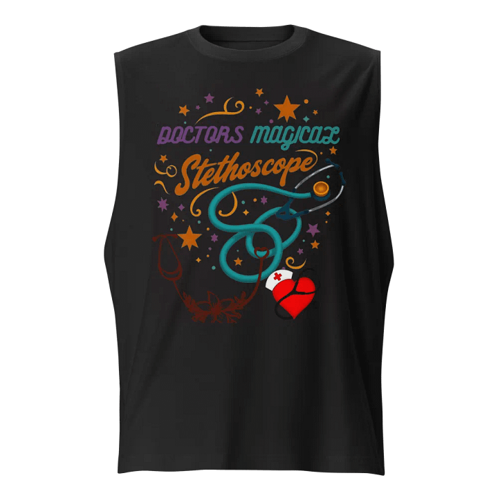 doctors Magical Stethoscope Muscle Tank product image (1)