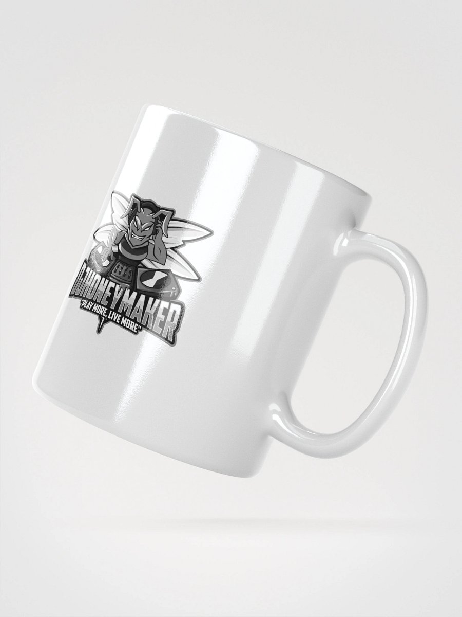 Black & White Logo White Glossy Mug product image (6)