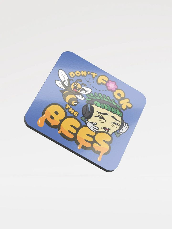 Don't f*ck the bees coaster product image (1)