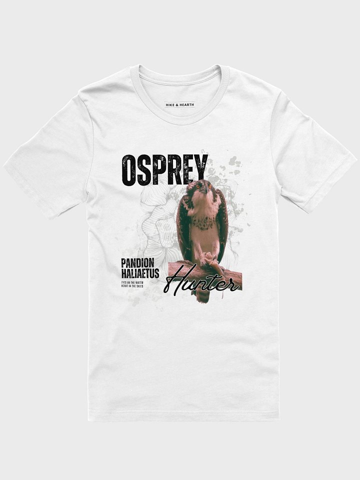 Osprey “Hunter” T-Shirt – Fierce Raptor Graphic with Scientific Name product image (1)