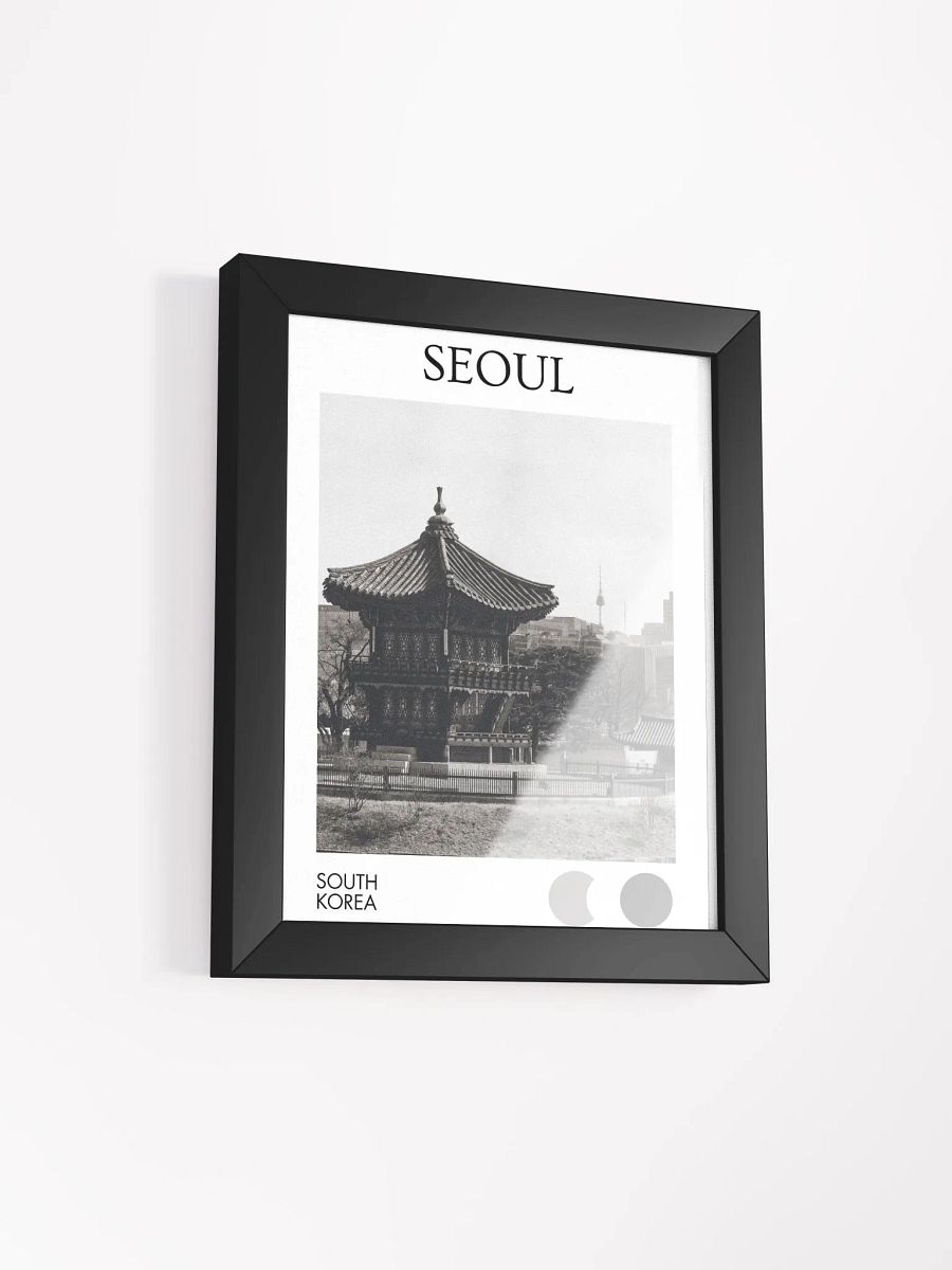 Pavilion of Seoul - Black & White / Framed product image (2)