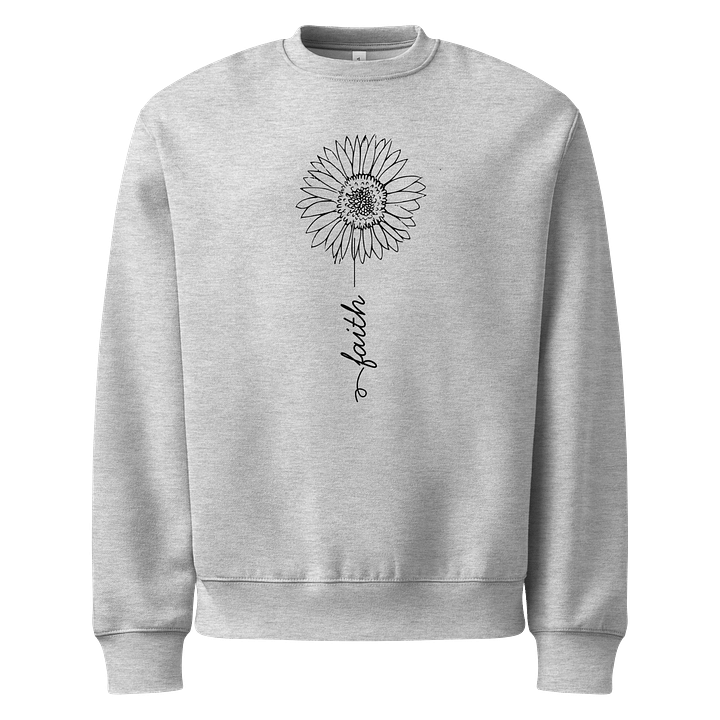 Sunflower Faith Oversized Sweatshirt product image (2)