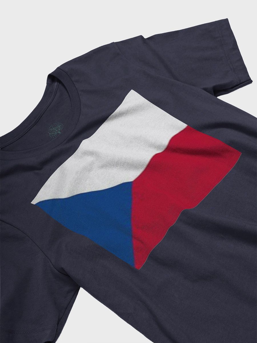 Exclusive Unisex Czech Republic Flag Graphic Tee by Graphic Grove - Supersoft Cotton product image (5)