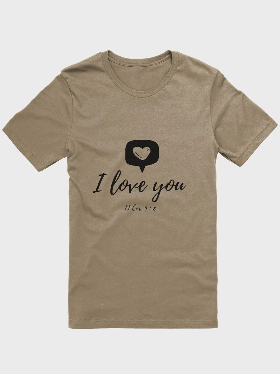 I love you Dark Unisex Super soft T-Shirt product image (1)