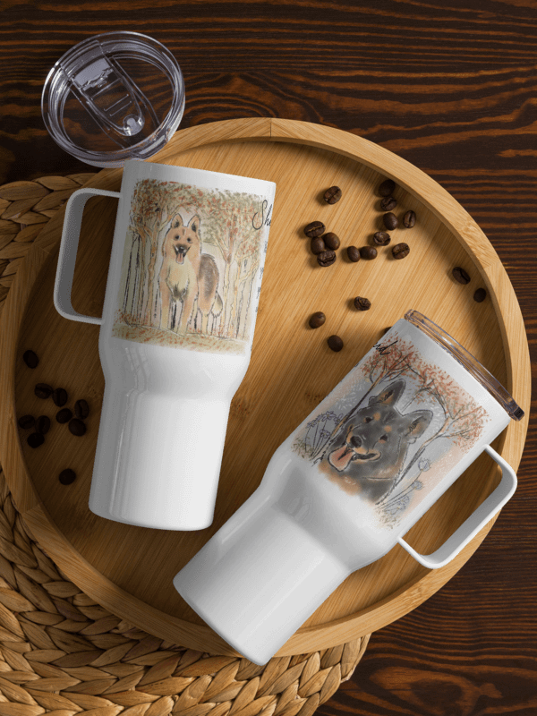 Shepherd Dog Guardian Travel Mug product image (1)