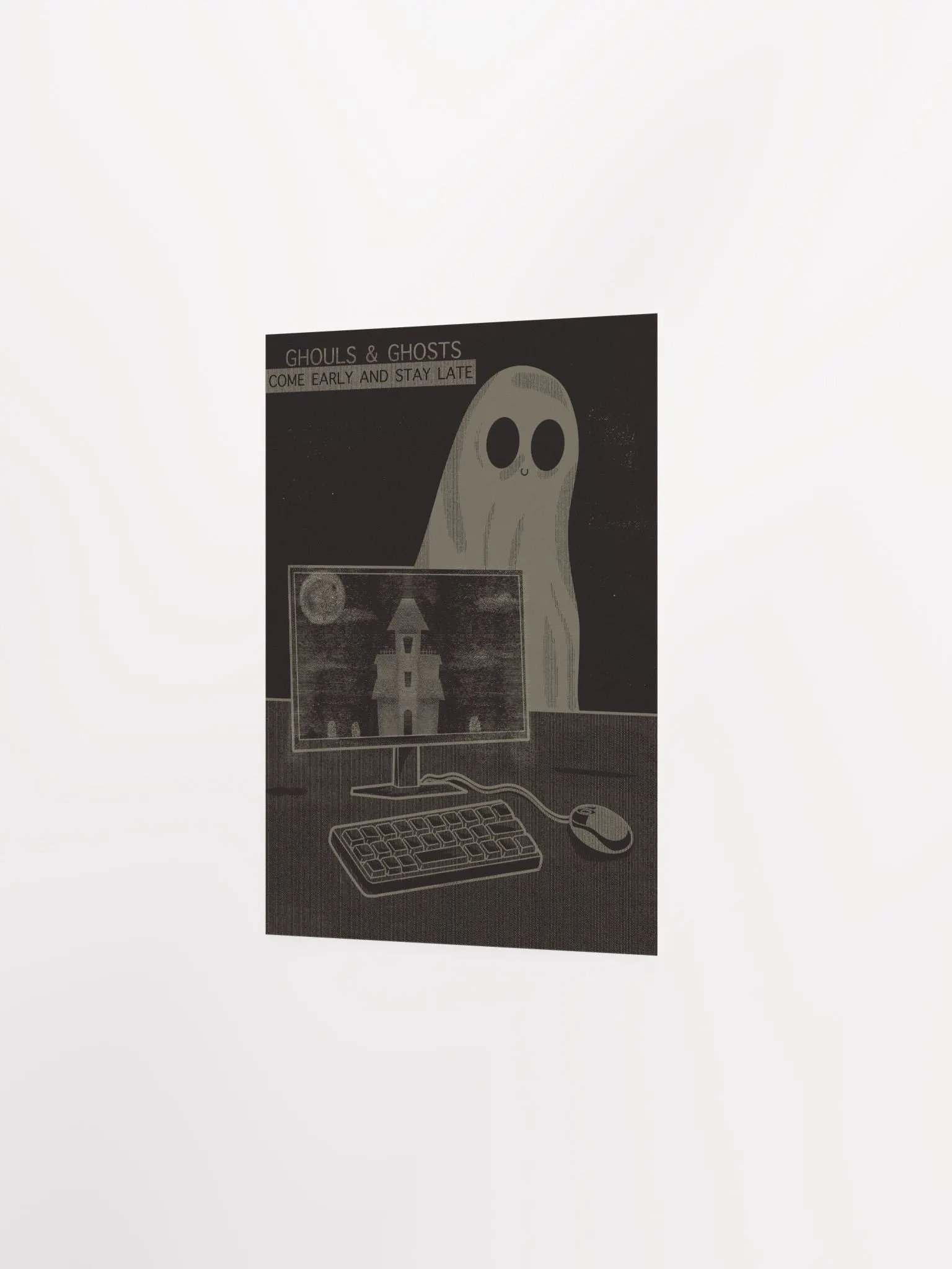 Ghouls & Ghosts Print product image (2)