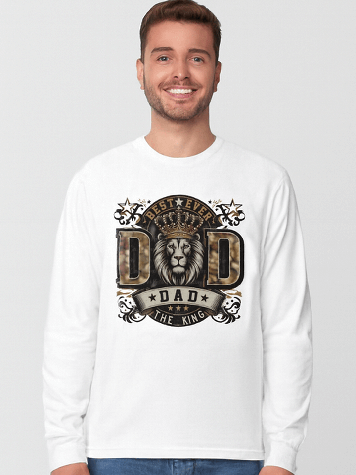 Regal Lion Dad Long Sleeve T-Shirt product image (1)