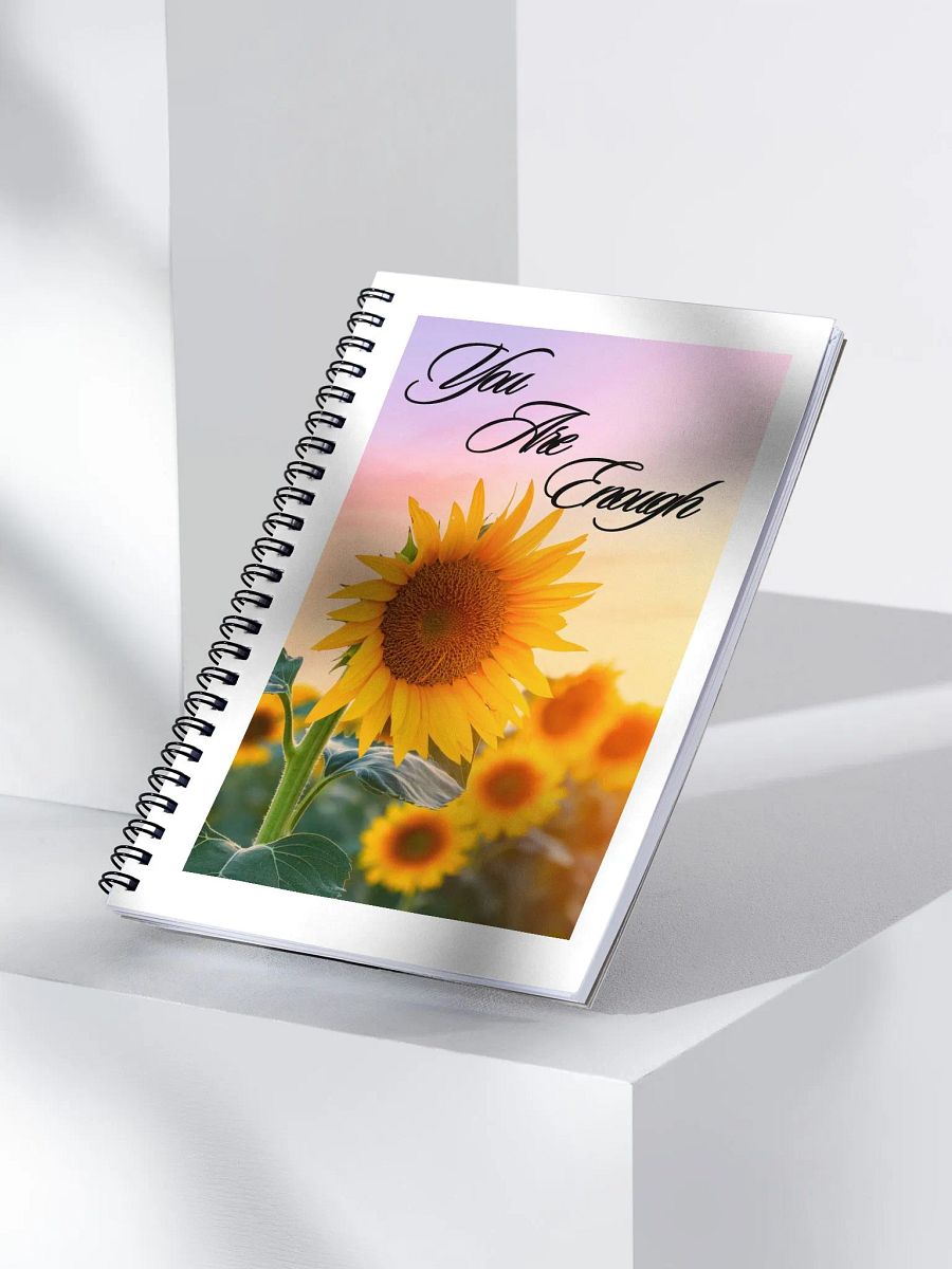 Sunflower Serenity Spiral Notebook product image (3)