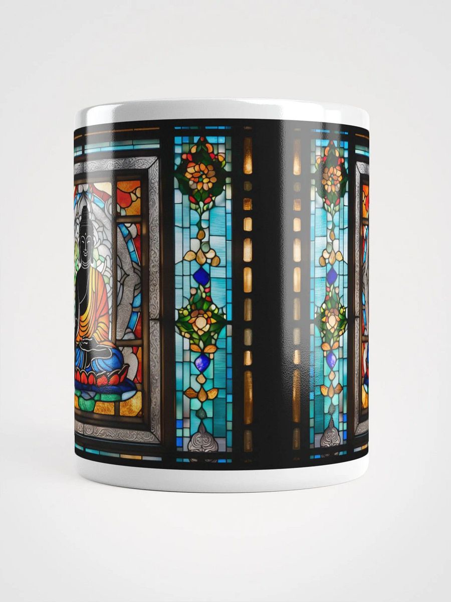 #008 Black Tara Buddha Stained Glass Mug product image (5)