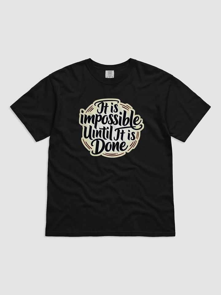 Bold Script Motivation T-Shirt product image (1)