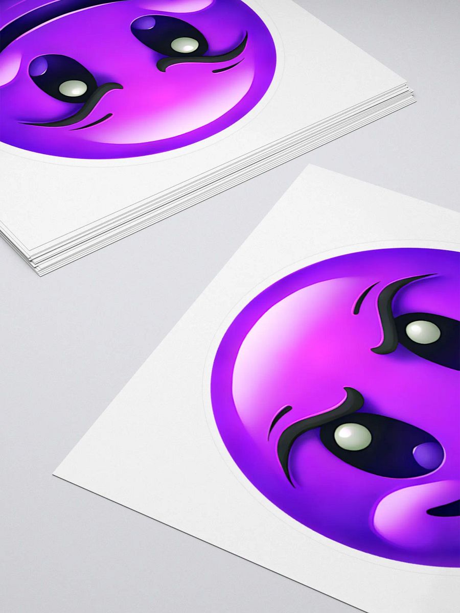 Channel Emote Sticker: Evil Smile product image (4)