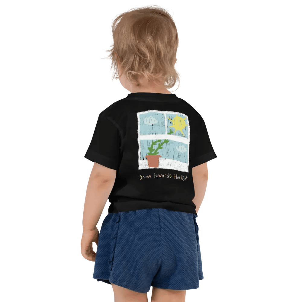 grow towards the light toddler tee :) product image (3)