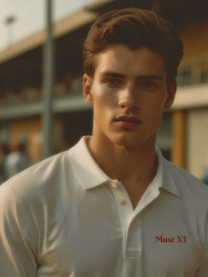 Muse XI x Adidas Performance Polo Shirt (red) product image (1)