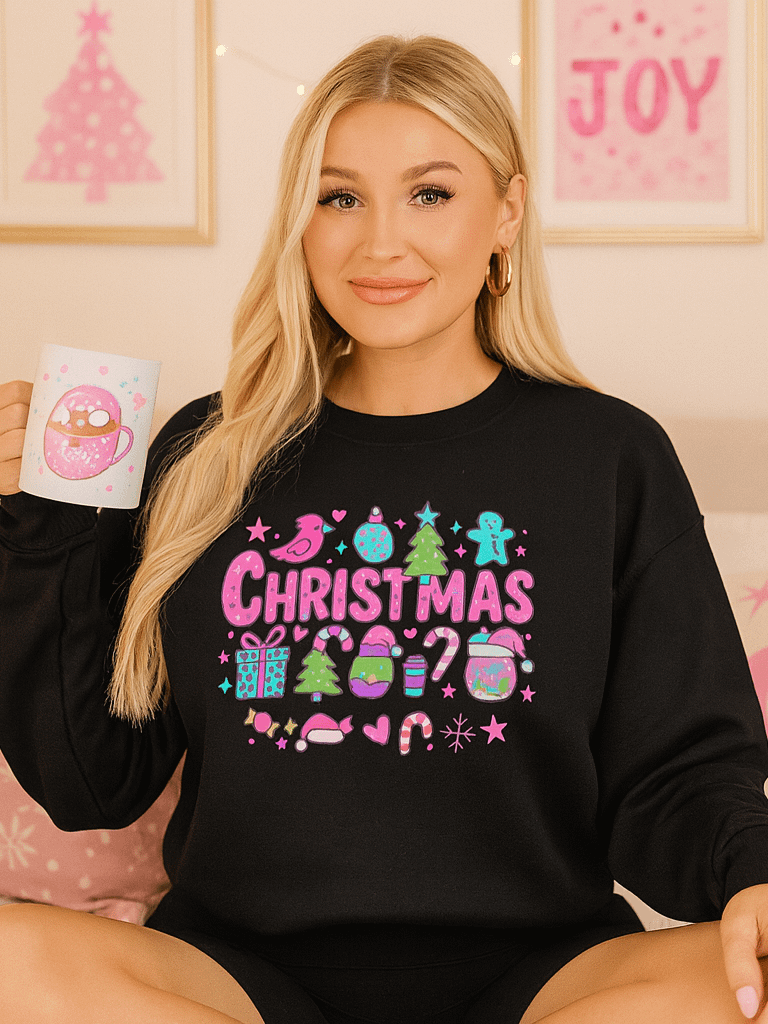 COZY CHRISTMAS TREASURES Sweater product image (1)