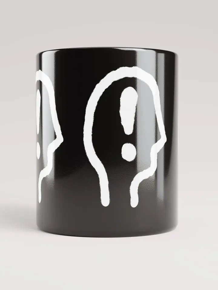 EXCLAIMING MENTALLY (white design) coffee mug product image (2)