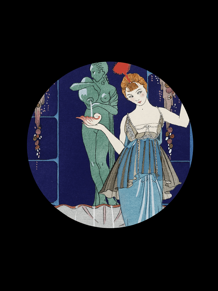 Art Nouveau-inspired Scented Candle product image (1)
