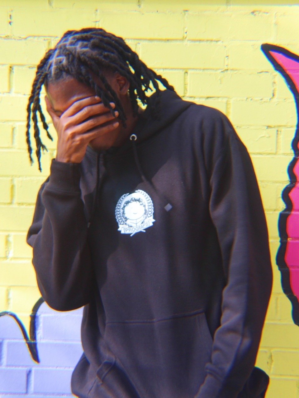 Real Graps Hoodie [Black] product image (2)