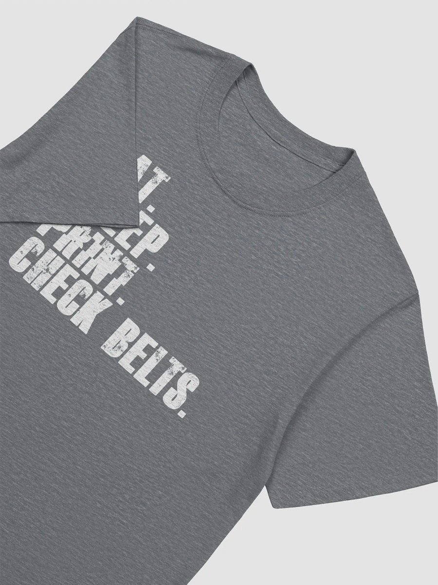 Eat Sleep Print Check Belts - Gildan 64000 Unisex Softstyle T-shirt product image (33)