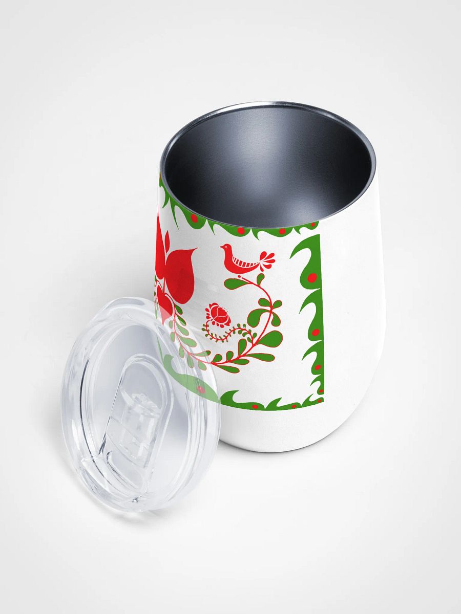 Hungarian Folk Art Wine Tumbler product image (3)