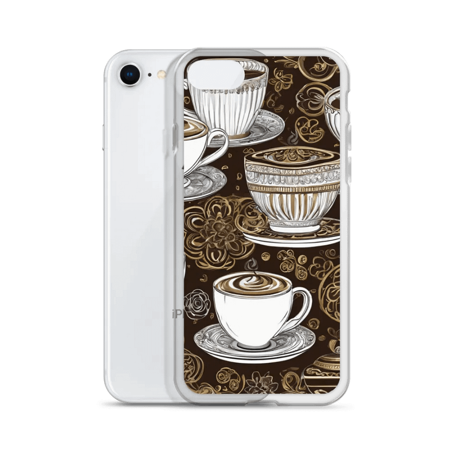 Elegant Coffee Cups iPhone Case product image (51)