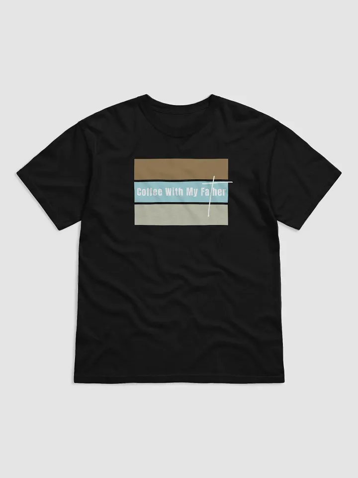 "Coffee With My Father" Block Tee product image (1)